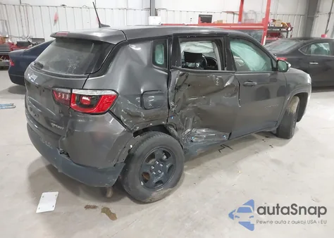 2019 Jeep Compass Sport Fwd z USA, uszkodzony, nr VIN 3C4NJCAB1KT809680